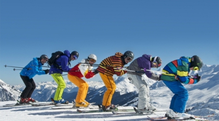 Wintersport met grote groepen